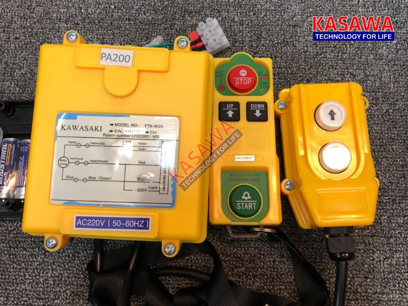 Điều khiển từ xa cho tời treo PA