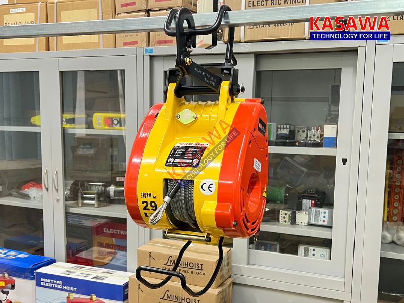Các thông số kỹ thuật của tời điện xây dựng mini SK300