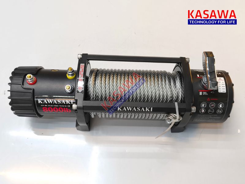 Tời kéo ngang KDJ 8000Lbs Kawasaki