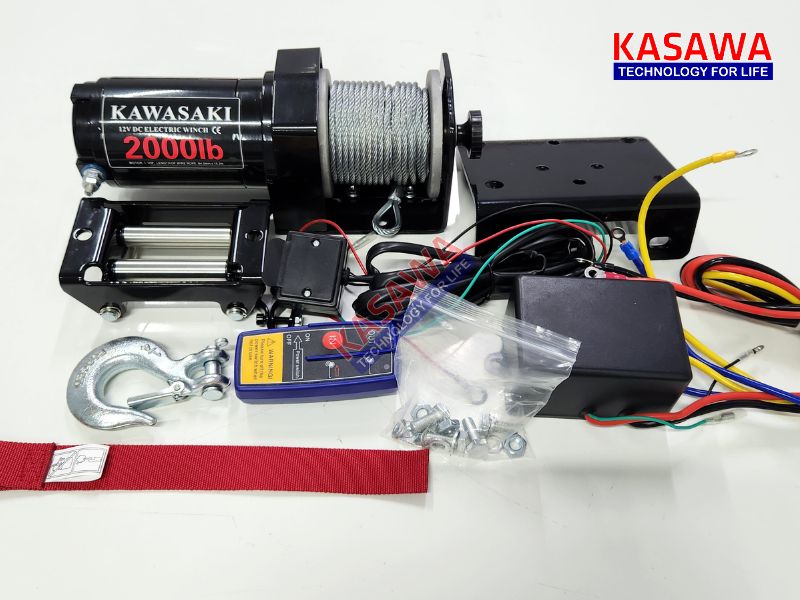Tời kéo ngang KDJ 2000Lbs Kawasaki
