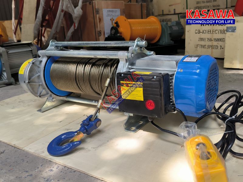 Tời điện xây dựng CDK1 500/1000 100m (30/15 m/phút)