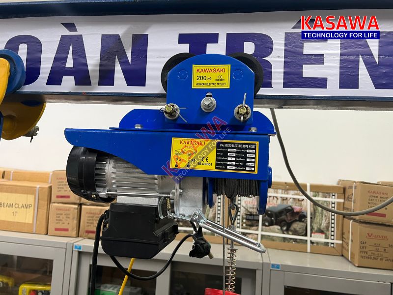 Tời điện di chuyển HR200 Kawasaki