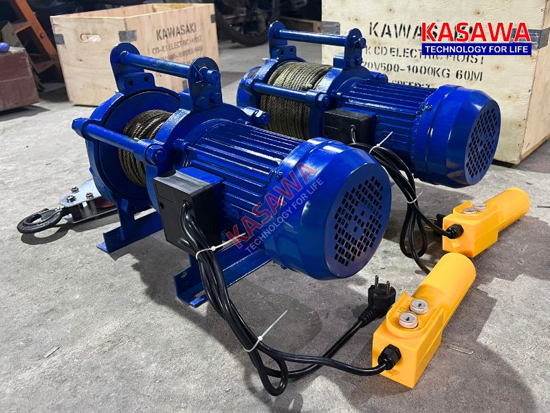 Tời điện đa năng KCD 1000/2000 Kawasaki