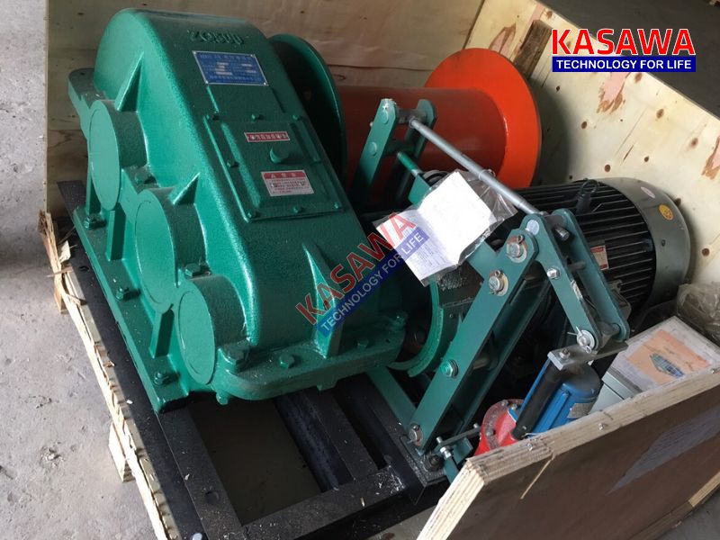 Tời điện mặt đất 1 tấn JK1 Kawasaki