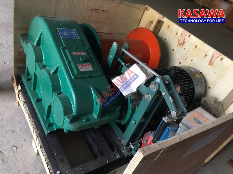 Tời kéo mặt đất JK2 Kawasaki 2 tấn