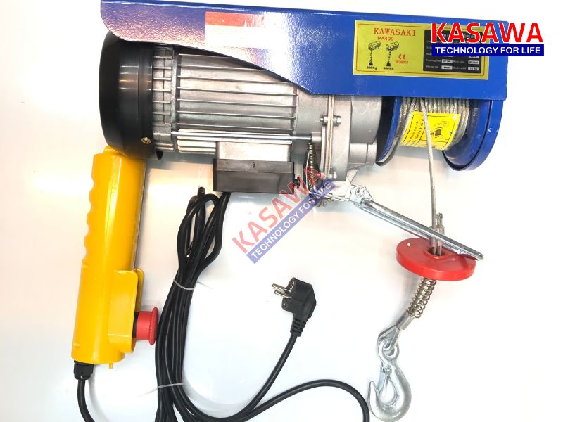 tời điện mini kawasaki pa400