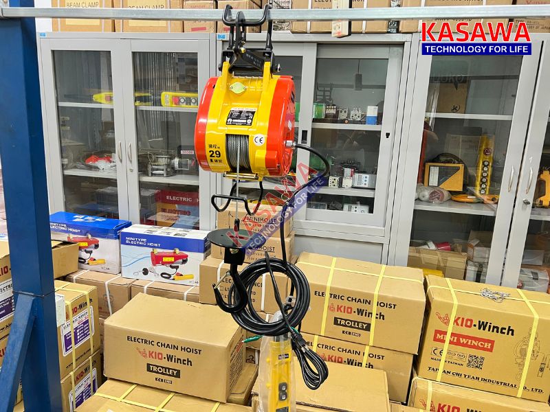 Tời treo xây dựng kio winch sk-300