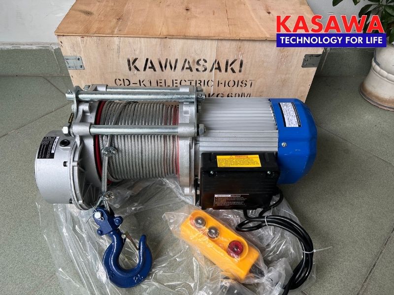 tời điện đa năng cdk1 500/1000 Kawasaki