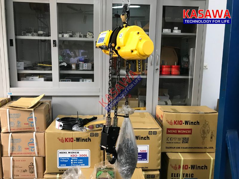 Pa lăng điện mini CH-500 Kio Winch (500kg)
