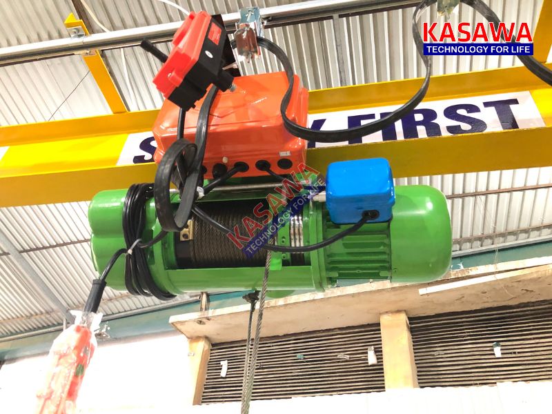 Hộp điện điều khiển của pa lăng cáp điện