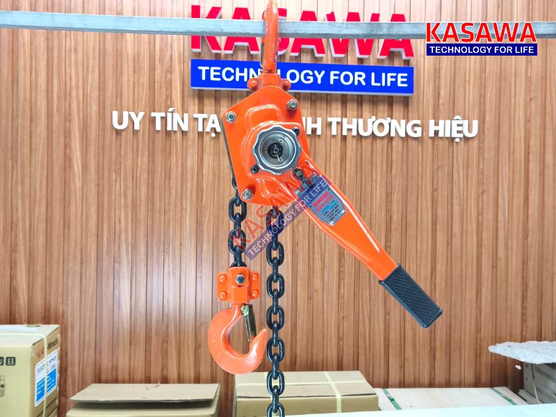 Cấu tạo pa lăng xích lắc tay