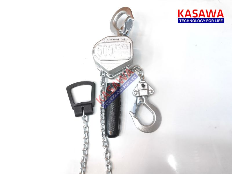 Pa lăng xích lắc tay mini phiên bản nhôm Aluminium