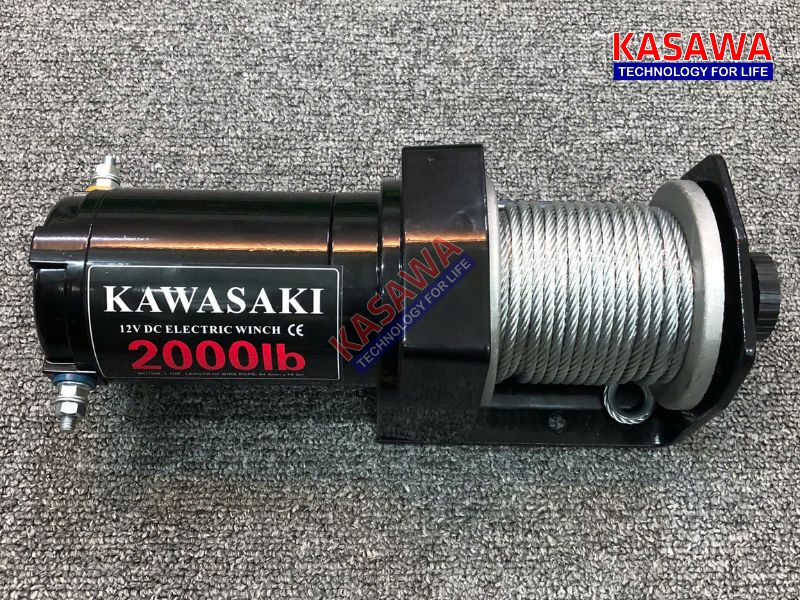 Tời điện sử dụng động cơ 12V