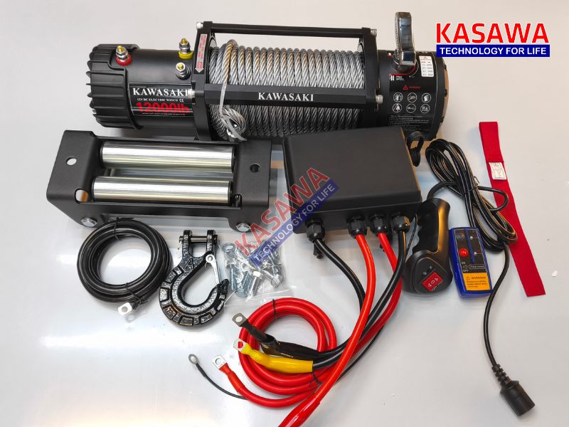 Đi kèm tời cứu hộ có đầy đủ CO, CQ