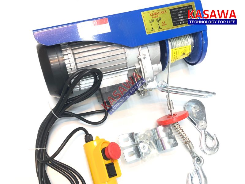 Luôn ngắt nguồn điện khi bảo dưỡng tời điện