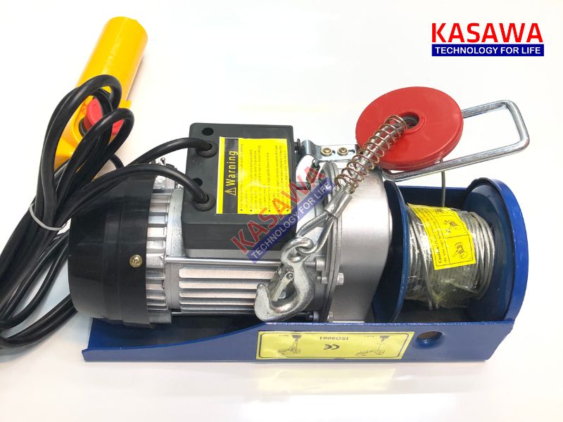 Tời điện mini PA200 điều khiển dây