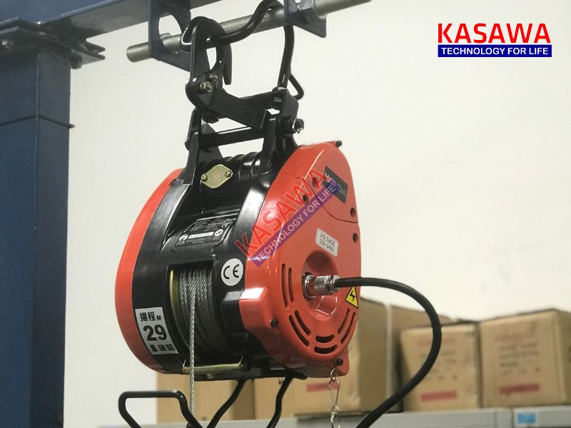 Tời điện treo mini SK-230 Kio Winch Đài Loan