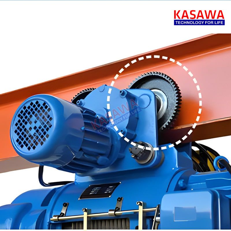 Pa lăng cáp điện CD-10 Kawasaki được ứng dụng rất rộng rãi