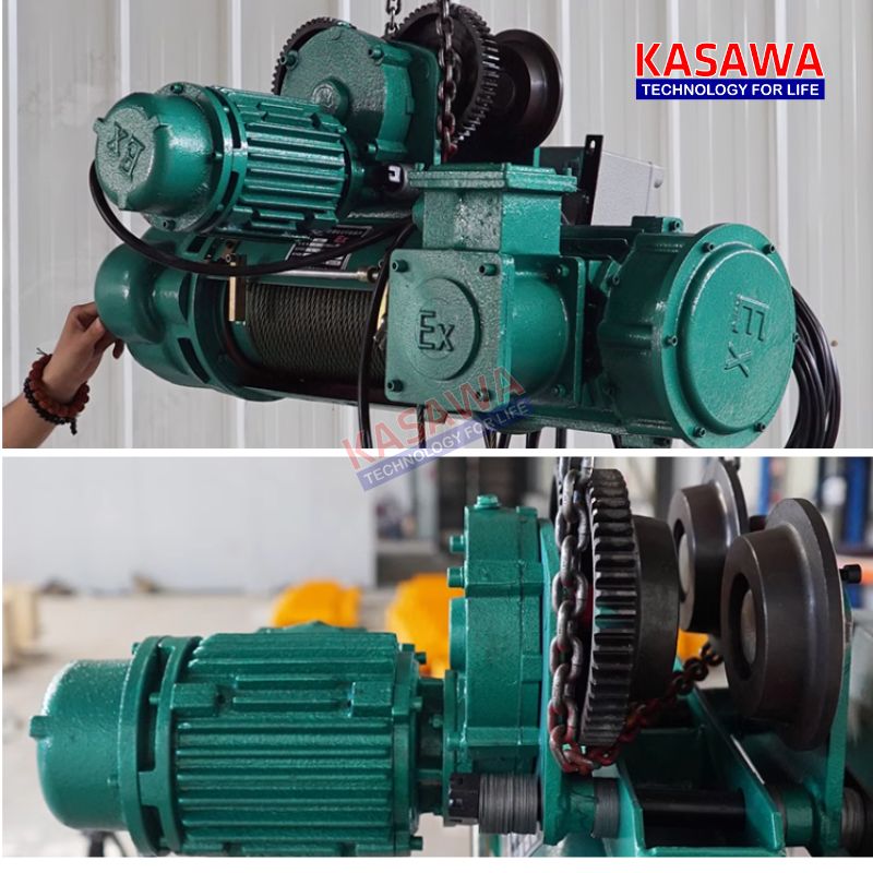 Pa lăng xích điện có đầy đủ chứng từ CO, CQ về nguồn gốc xuất xứ