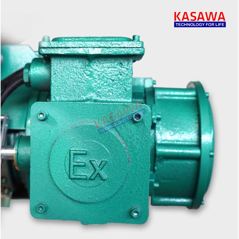 Động cơ nâng đạt tiêu chuẩn chống cháy nổ Ex