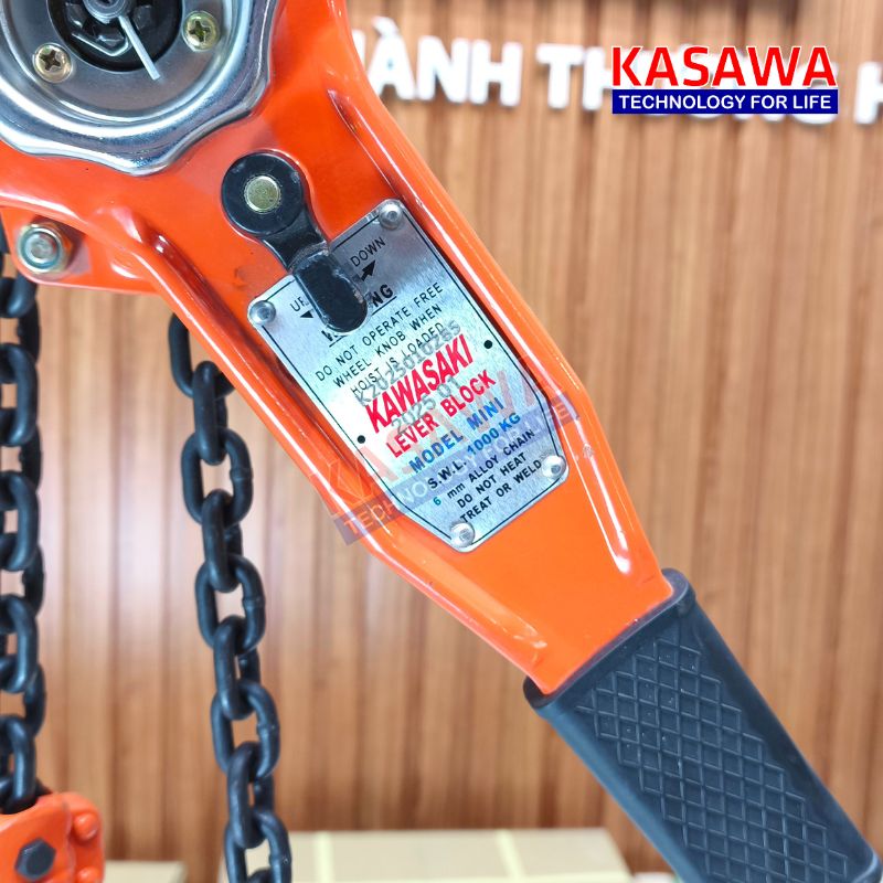 Pa lăng chính hãng Kawasaki có đầy đủ CO, CQ