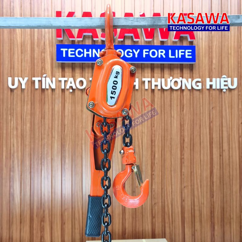 Cấu tạo pa lăng xích lắc tay tiêu chuẩn 1.5 tấn