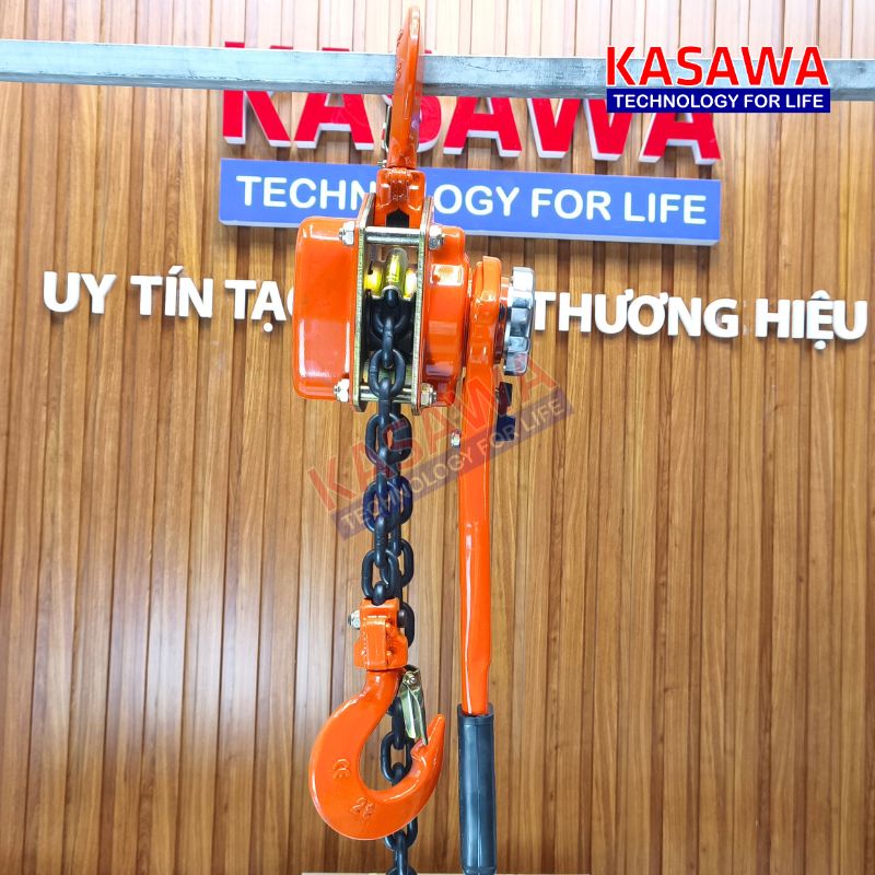 pa lăng xích lắc tay 2 tấn Kawasaki