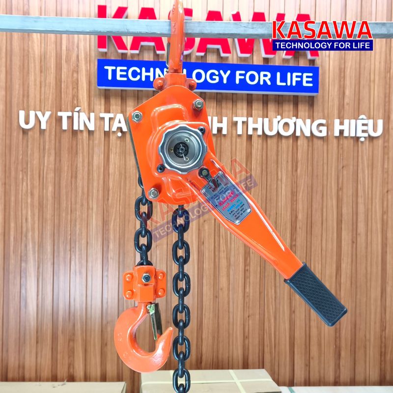 Pa lăng xích lắc tay 3 tấn Kawasaki