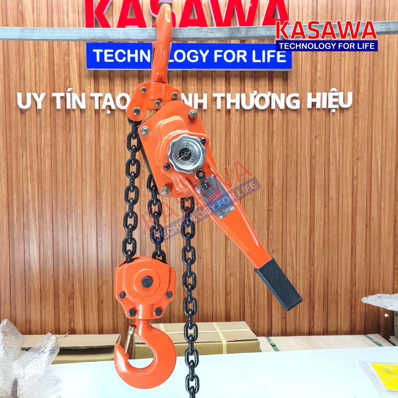 Pa lăng xích lắc tay 6 tấn Kawasaki