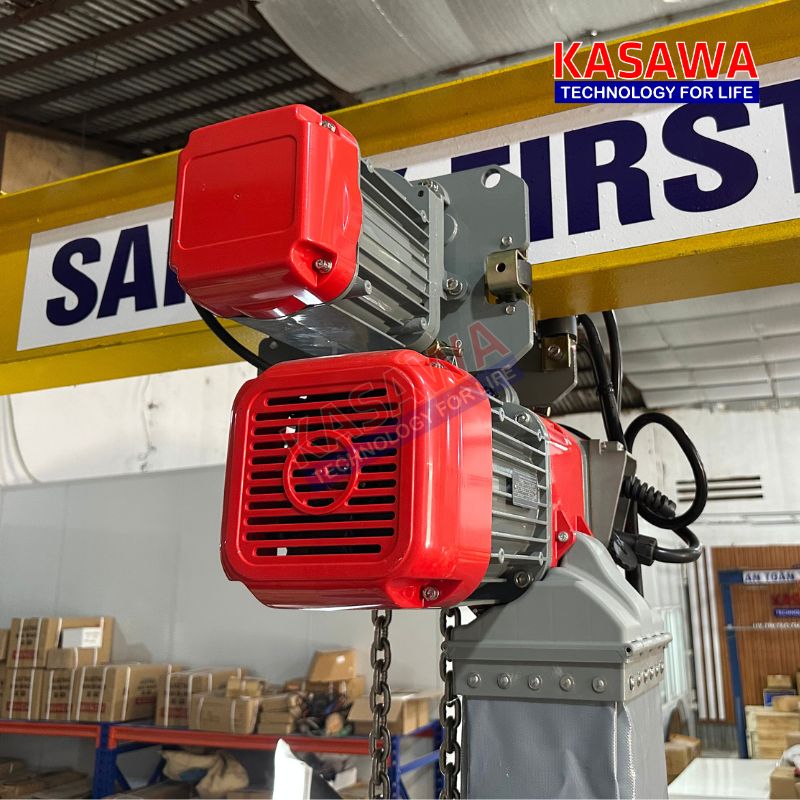 Động cơ pa lăng xích điện Kawasaki DCER1 02-02 (di chuyển)