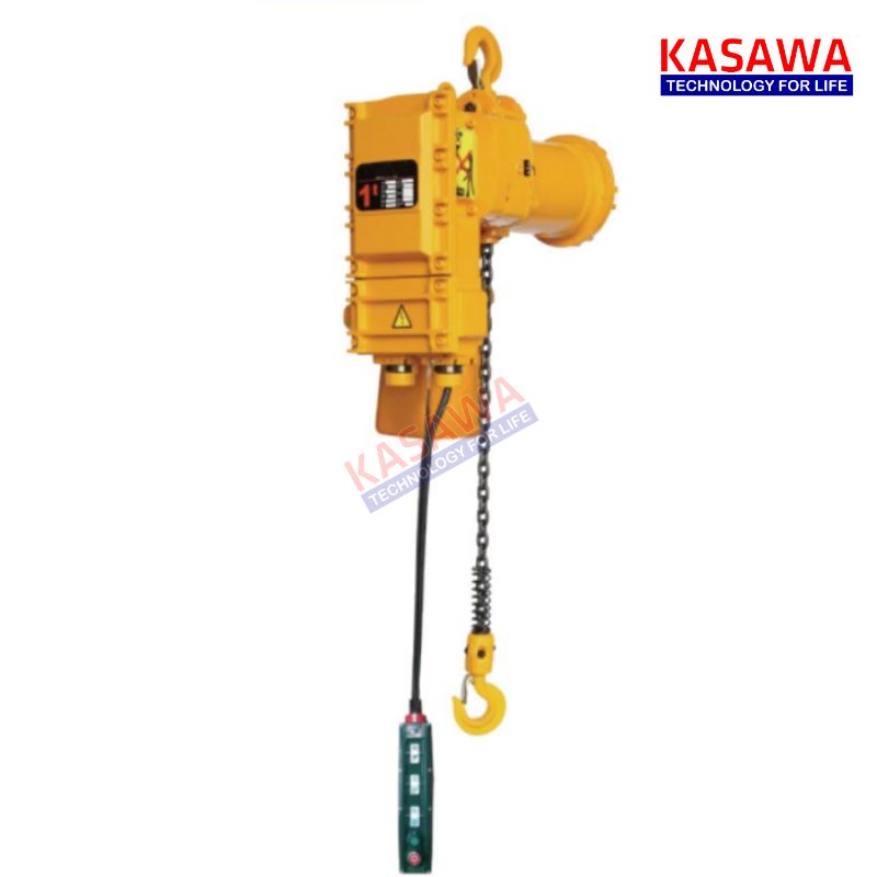 Pa lăng xích phòng nổ sử dụng được trong nhiều lĩnh vực