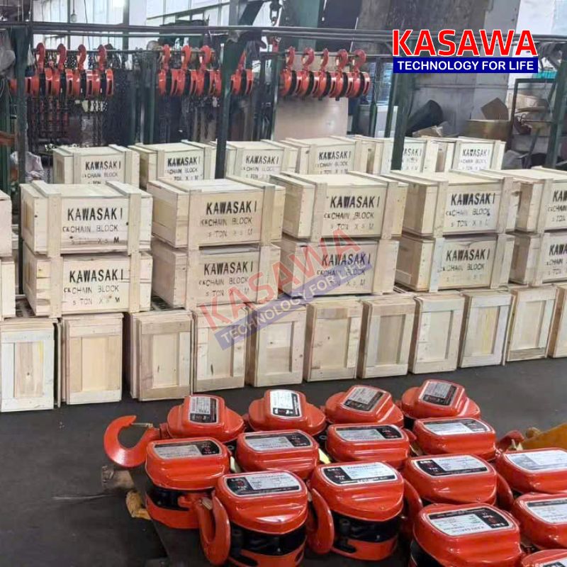 Pa lăng xích kéo tay CK, phù hợp với mọi dự án cần giấy tờ kiểm định