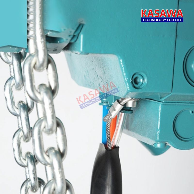 Tất cả bánh răng của pa lăng đều được làm bằng thép chất lượng cao