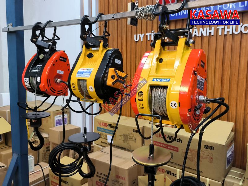 Tời điện treo Kio Winch Đài Loan
