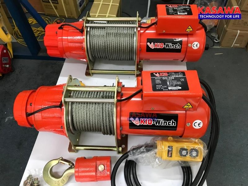 Tời điện chân đế gg-500 Kio Winch Đài Loan