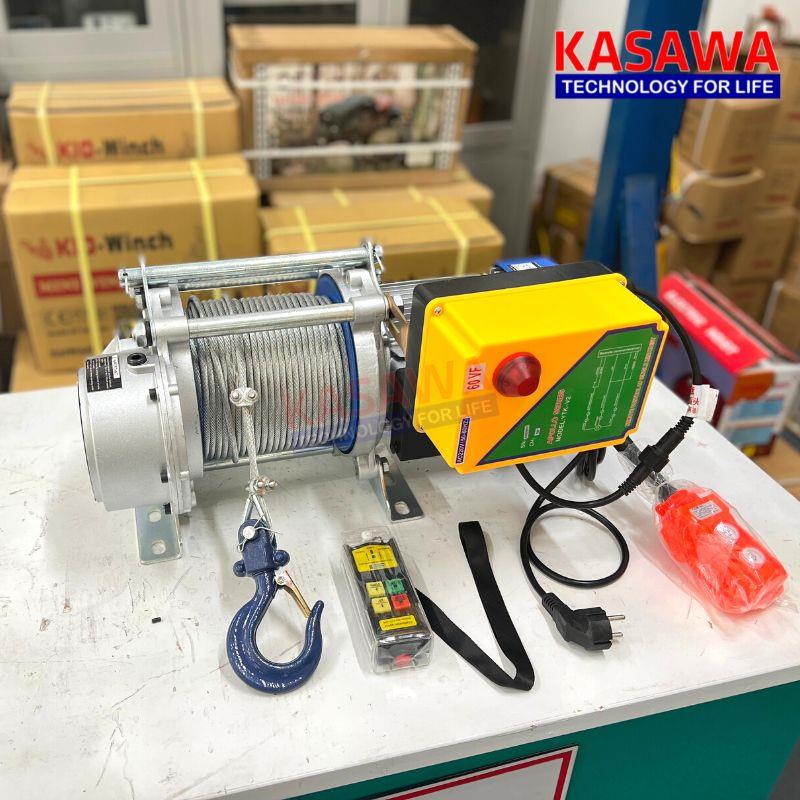 Tuyệt đối không sử dụng tời điện để nâng hạ người