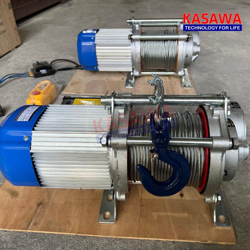 Tời điện đa năng CDK1 750/1500 sử dụng điện 380V