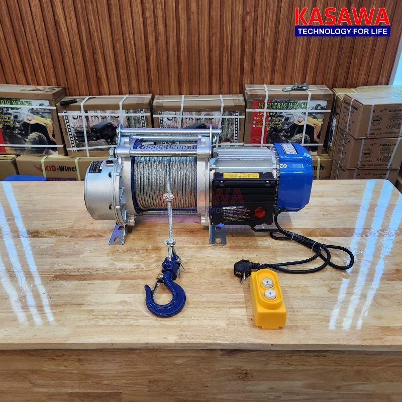 Tuyệt đối không sử dụng tời điện để nâng hạ người
