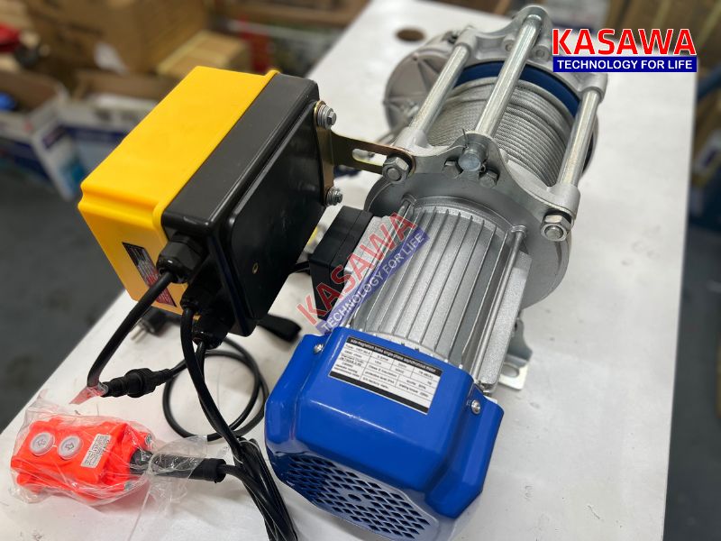 Tời điện đa năng CDK1 tích hợp sẵn điều khiển từ xa