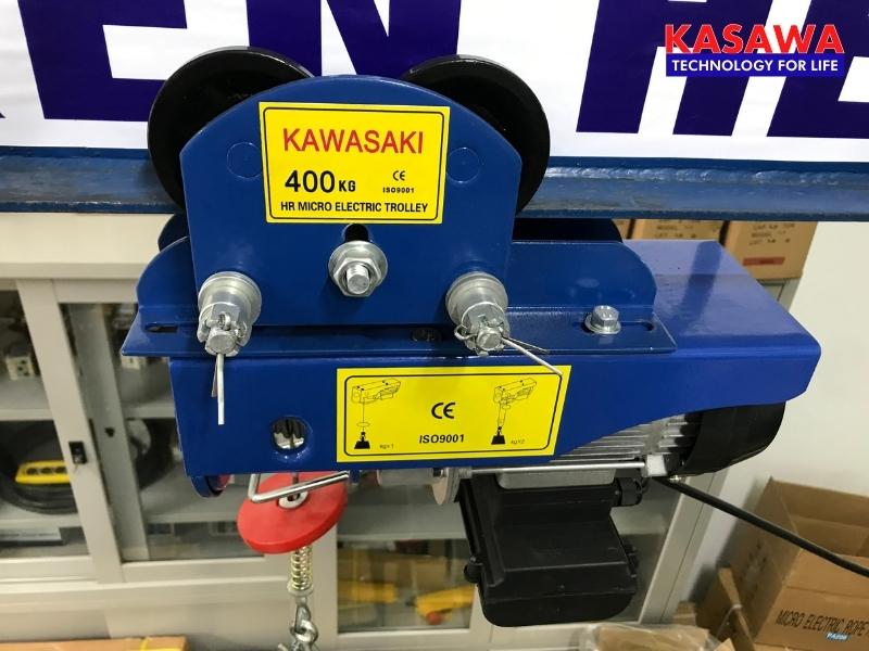 Tời điện mini kawasaki HR400