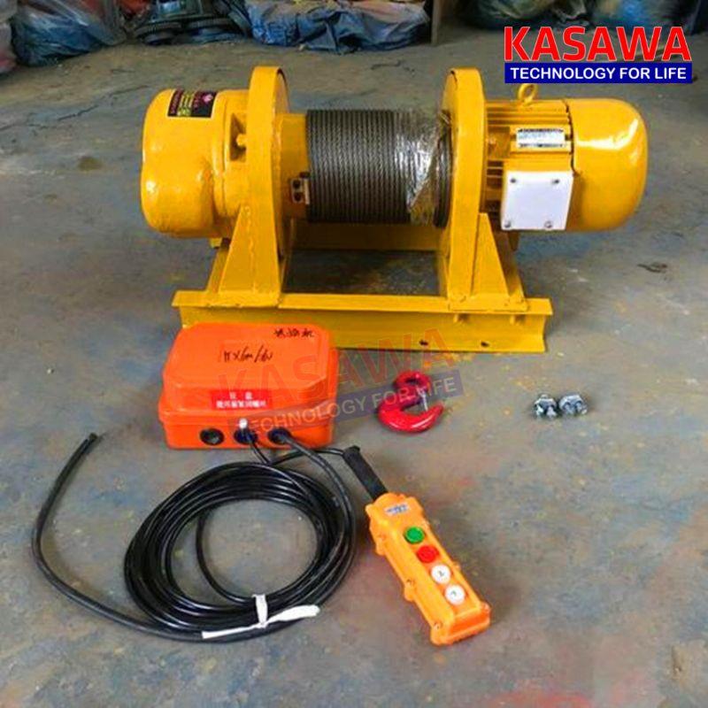 Tời điện KDJ được ứng dụng rộng rãi trong công việc khác nhau