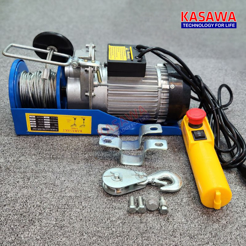 Tời điện mini PA800 (20m) Kawasaki