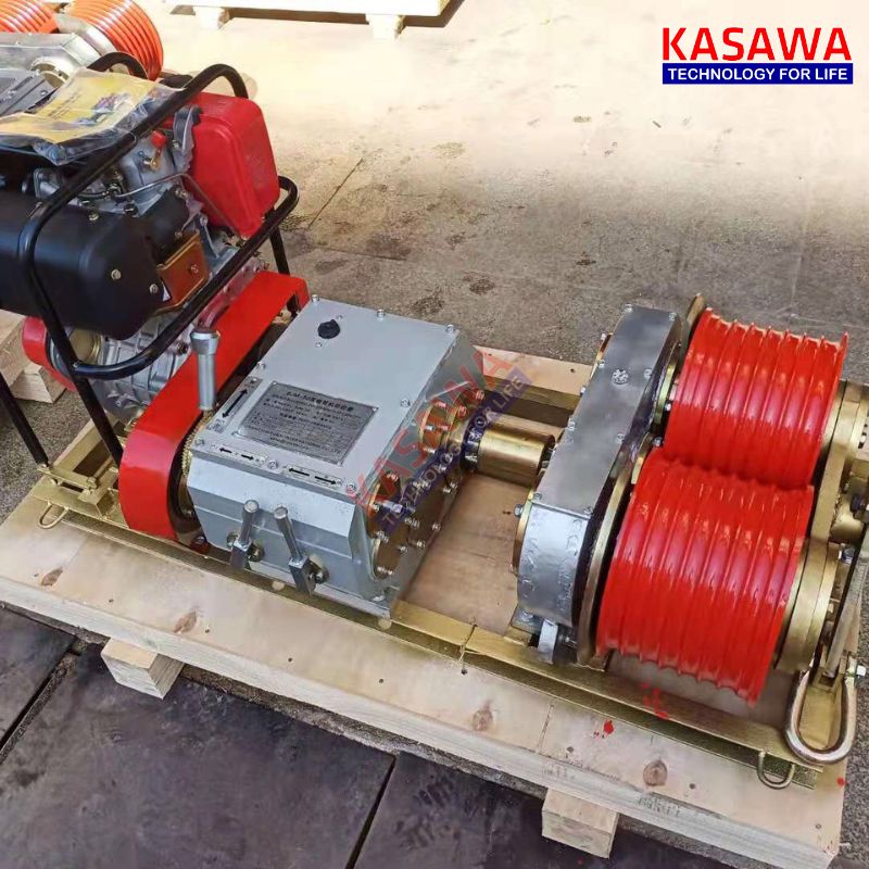 Các thông số kỹ thuật của tời kéo cáp điện Kawasaki