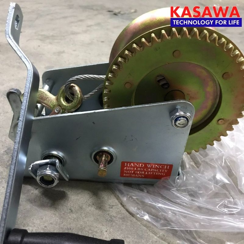 tời quay tay thương hiệu Kawasaki do Kasawa cung cấp tại Việt Nam