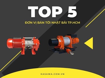 Top 5 đơn vị bán tời điện nhật bãi tại TP HCM