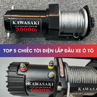 Top 5 chiếc tời điện lắp đầu xe ô tô nên sử dụng