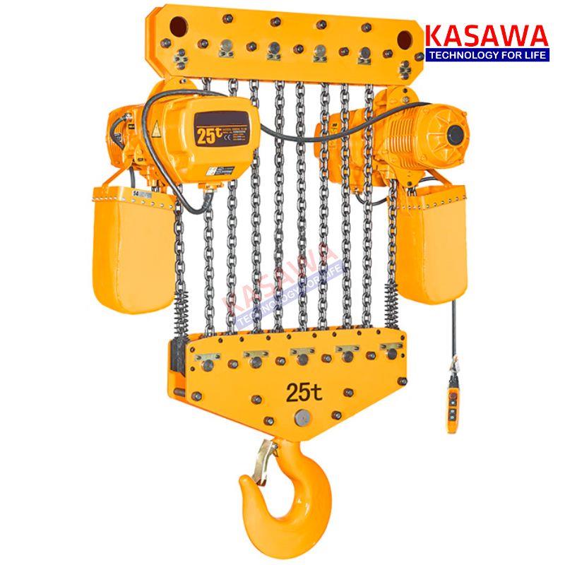 Palang xích điện 25T x 6m Kawasaki (cố định)